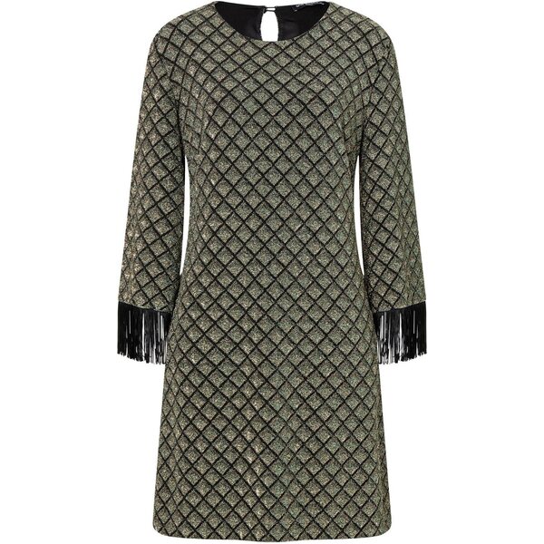 Ana Alcazar grön dress with long sleeves