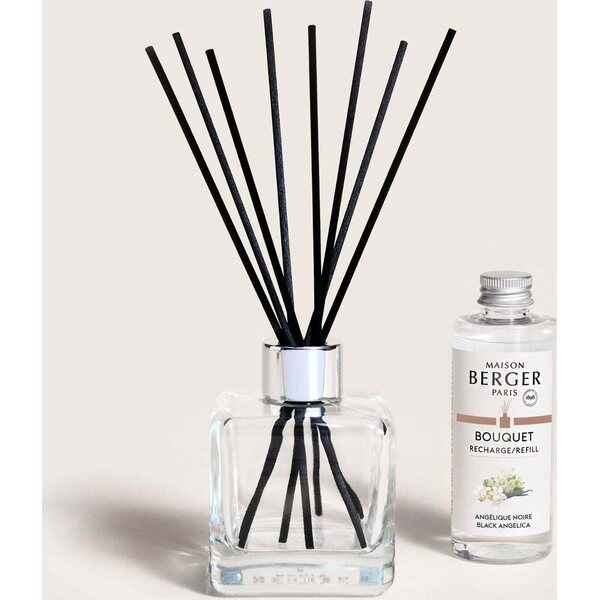 Maison Berger huonetuoksu tikuilla Black Angelica