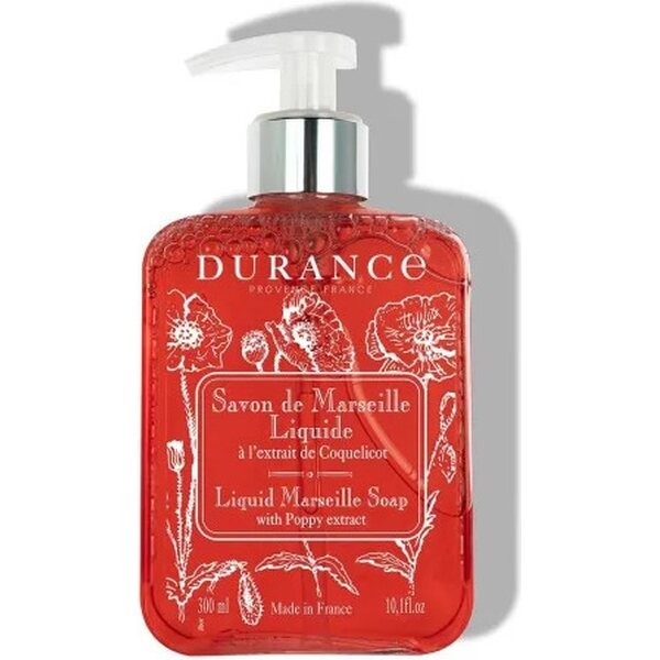Durance Жидкий Marseille saippua pumppupullossa, unikko, 300 ml