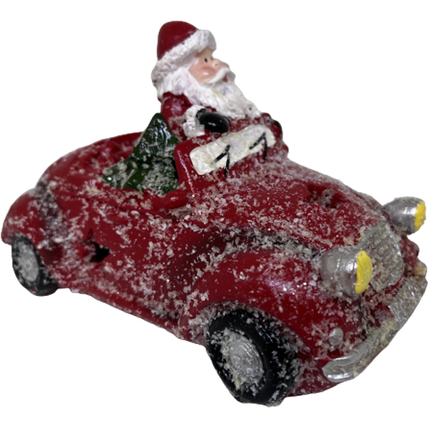 Riverdale jouluautolla ajava joulupukki
