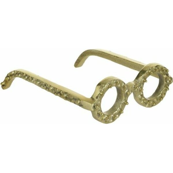 Inart kultaiset pyöreät silmälasien koristesangat