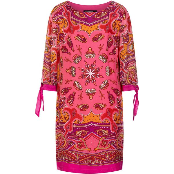 Ana Alcazar pink patterned silk dress/tunic