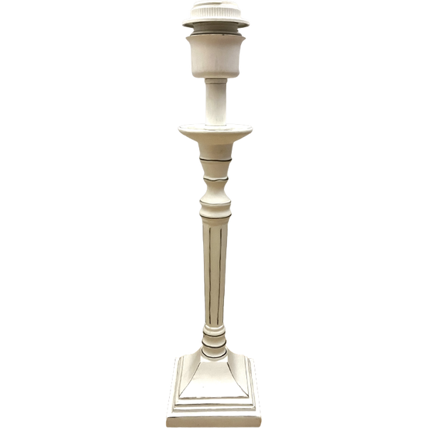 Cote Table Ceramic matt white lamp, 62.5 cm