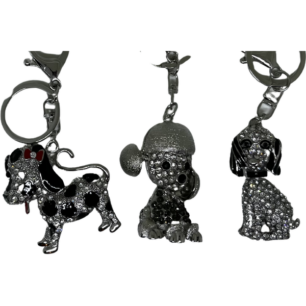 Koira avaimenperä, kolme erilaista
