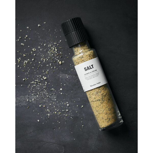 Nicolas Vahé salt with red wine and bay leaf